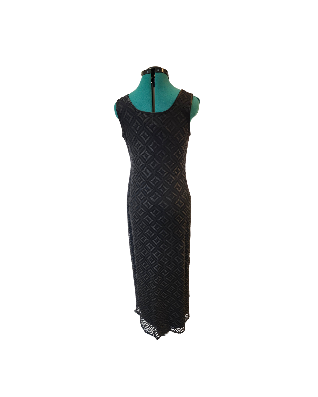 Black Diamond Slip Dress
