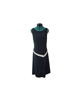 Asymmetrical Drop Waist Dress