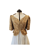 18th Century Golden Brocade Bodice 18th Century Golden Brocade Bodice