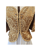 18th Century Golden Brocade Bodice 18th Century Golden Brocade Bodice