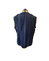 Navy Satin Tunic
