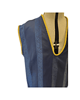 Navy Satin Tunic