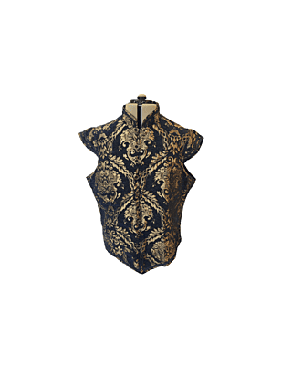 Navy and Gold Doublet Set