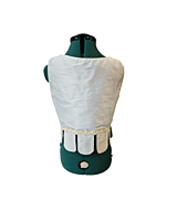 Light Blue Silk Corset