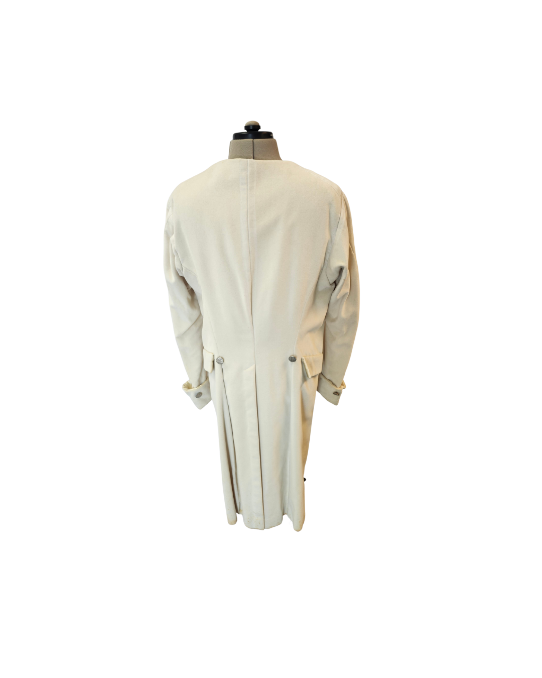 Cream Velvet Regency Coat XL