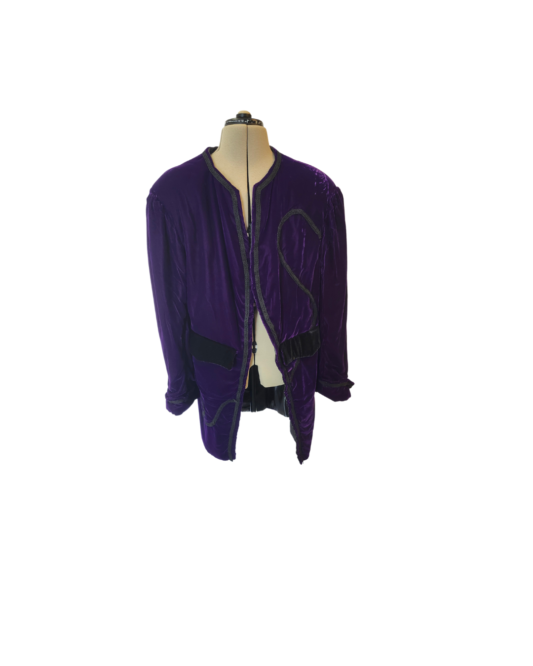 Purple Velvet Regency Coat