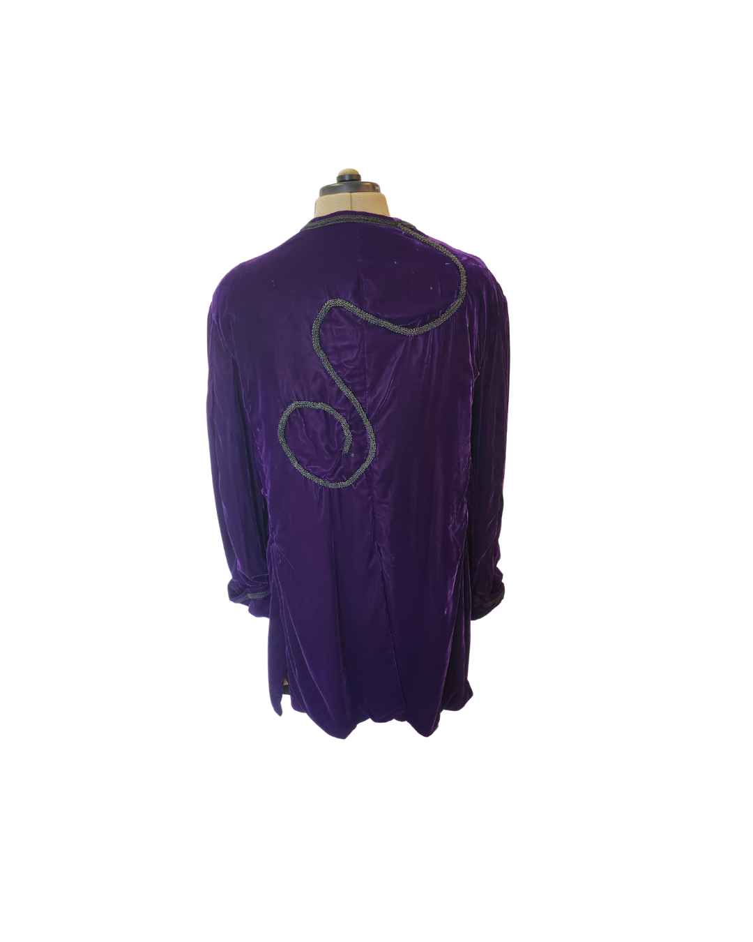 Purple Velvet Regency Coat