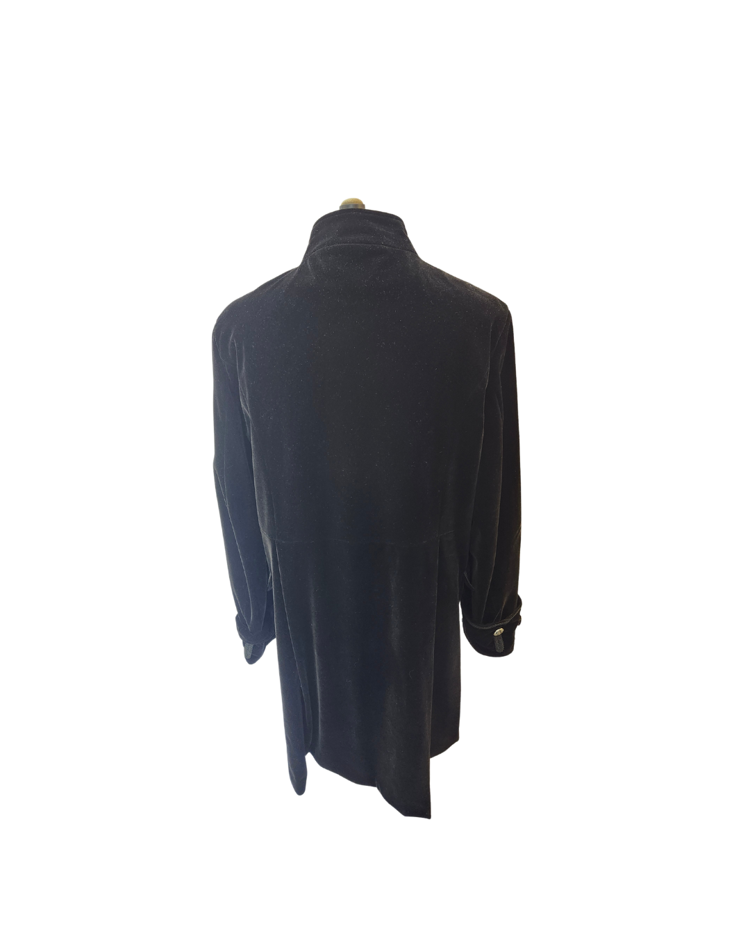 Black Velvet Frock Coat