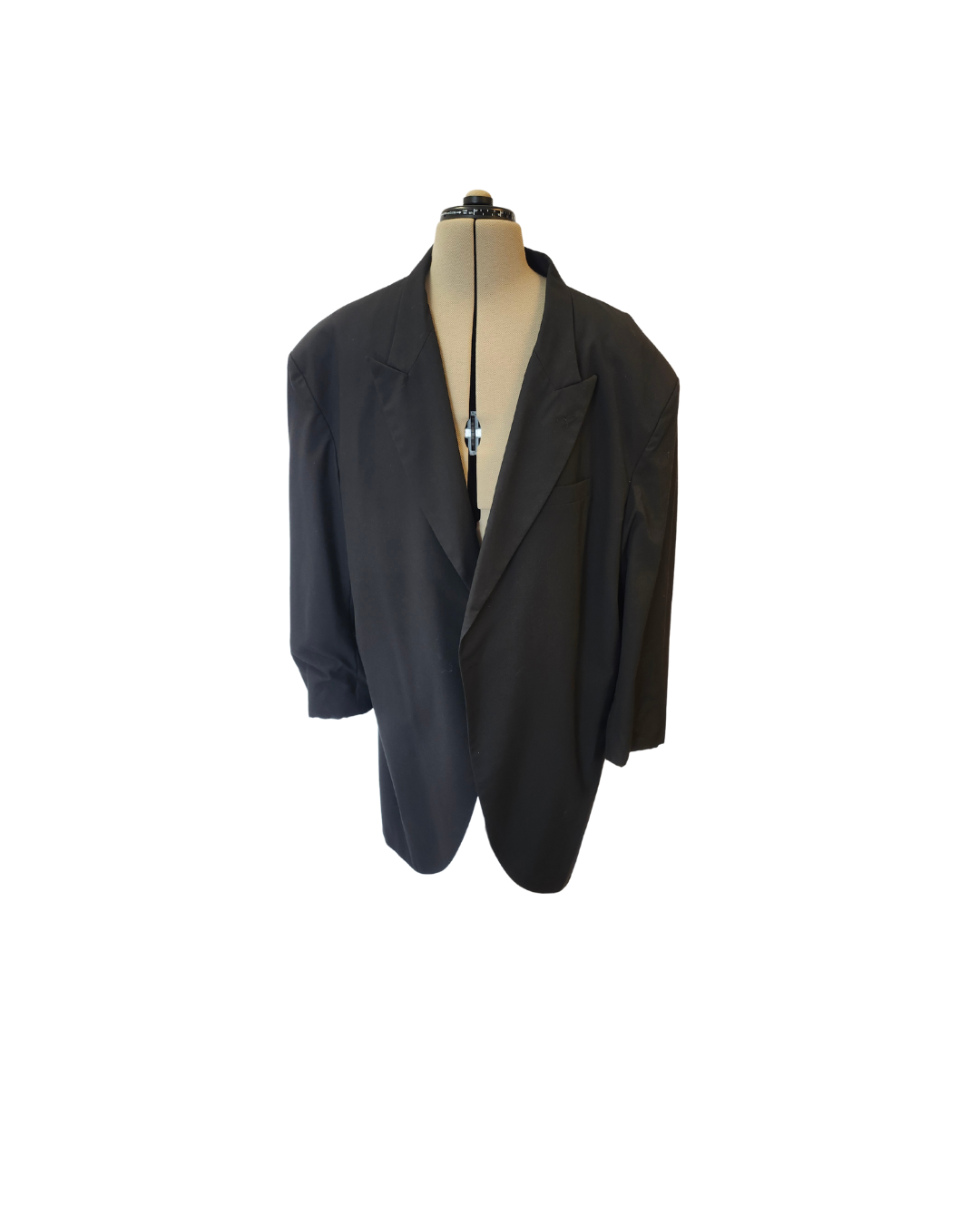 Black Cutaway Morning Coat-XL