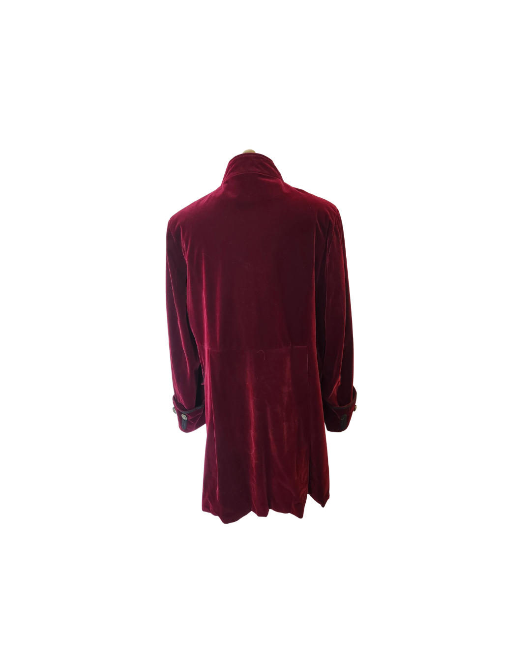 Red Velvet Frock Coat