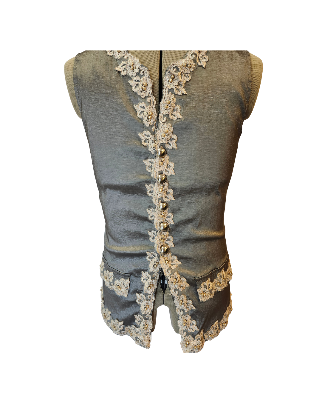 Silver Frock Coat and Vest