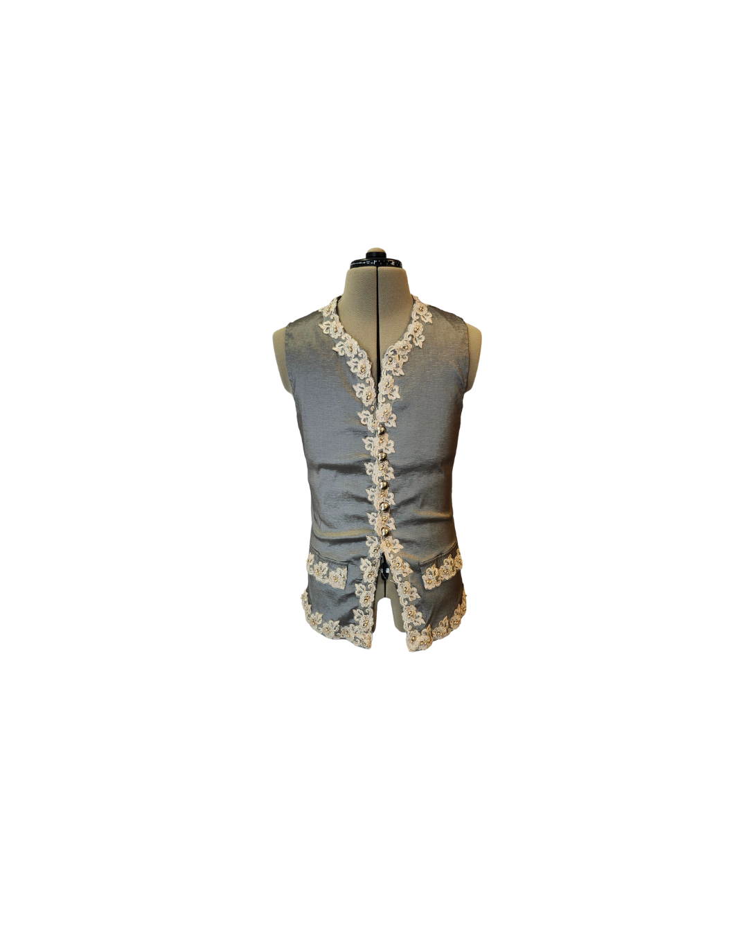 Silver Frock Coat and Vest
