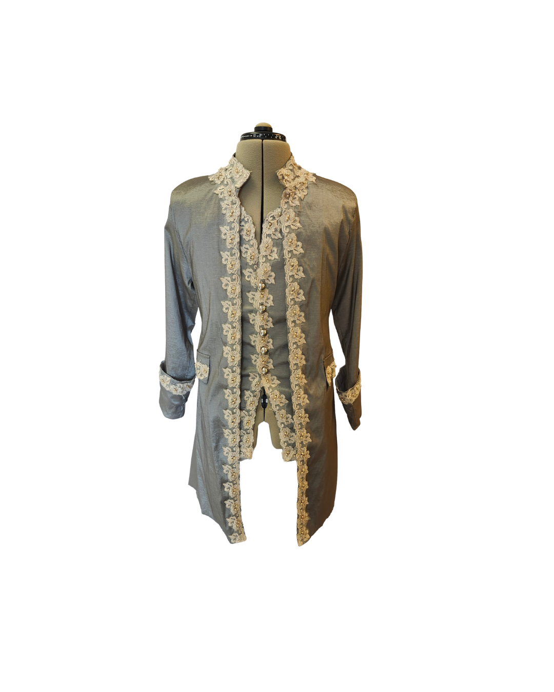 Silver Frock Coat and Vest
