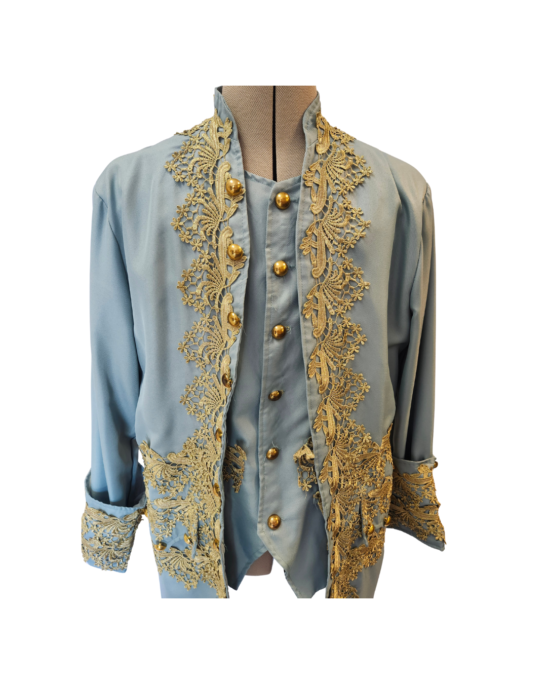 Seafoam Frock Coat and Vest Seafoam Frock Coat and Vest