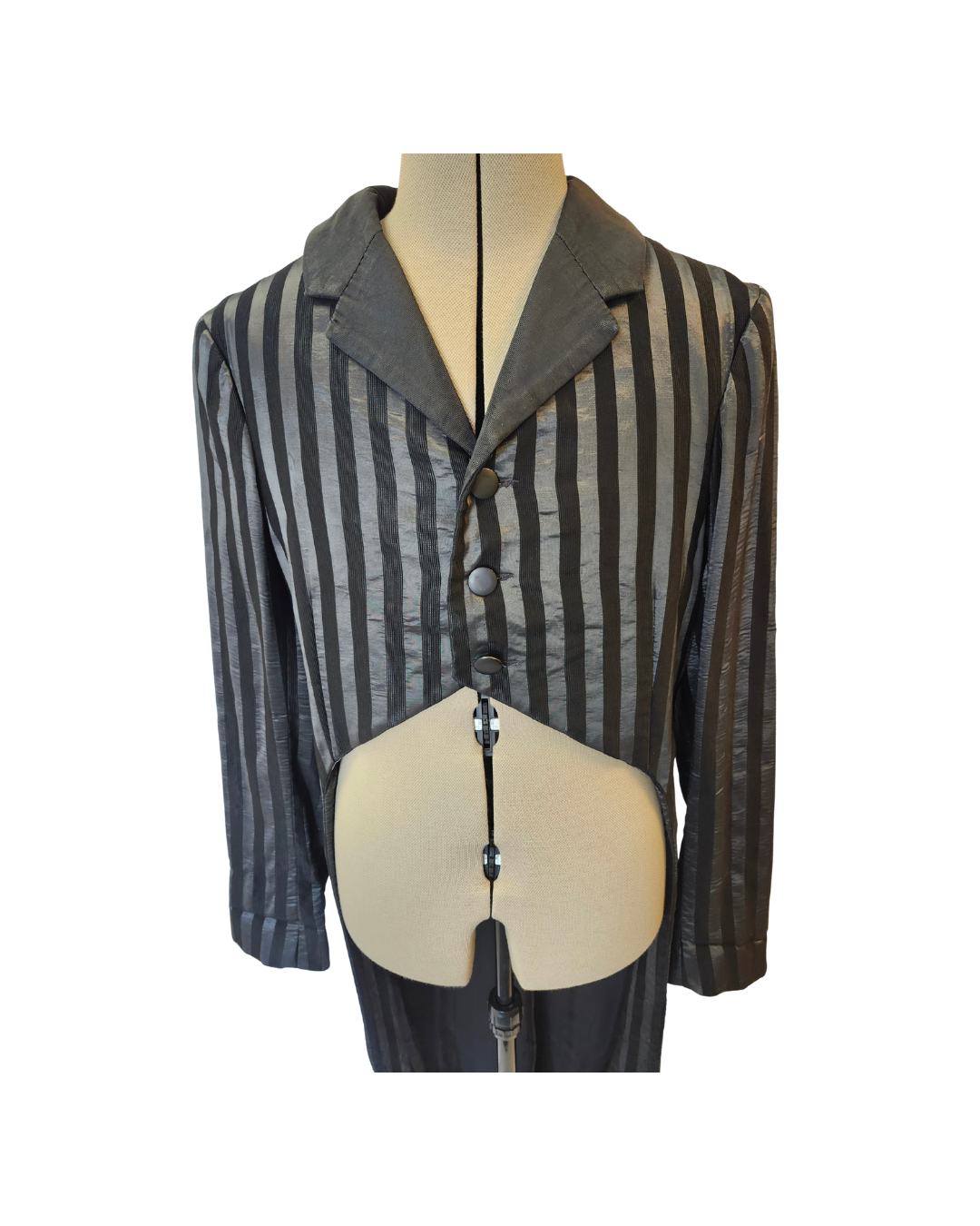 Black Striped Tailcoat