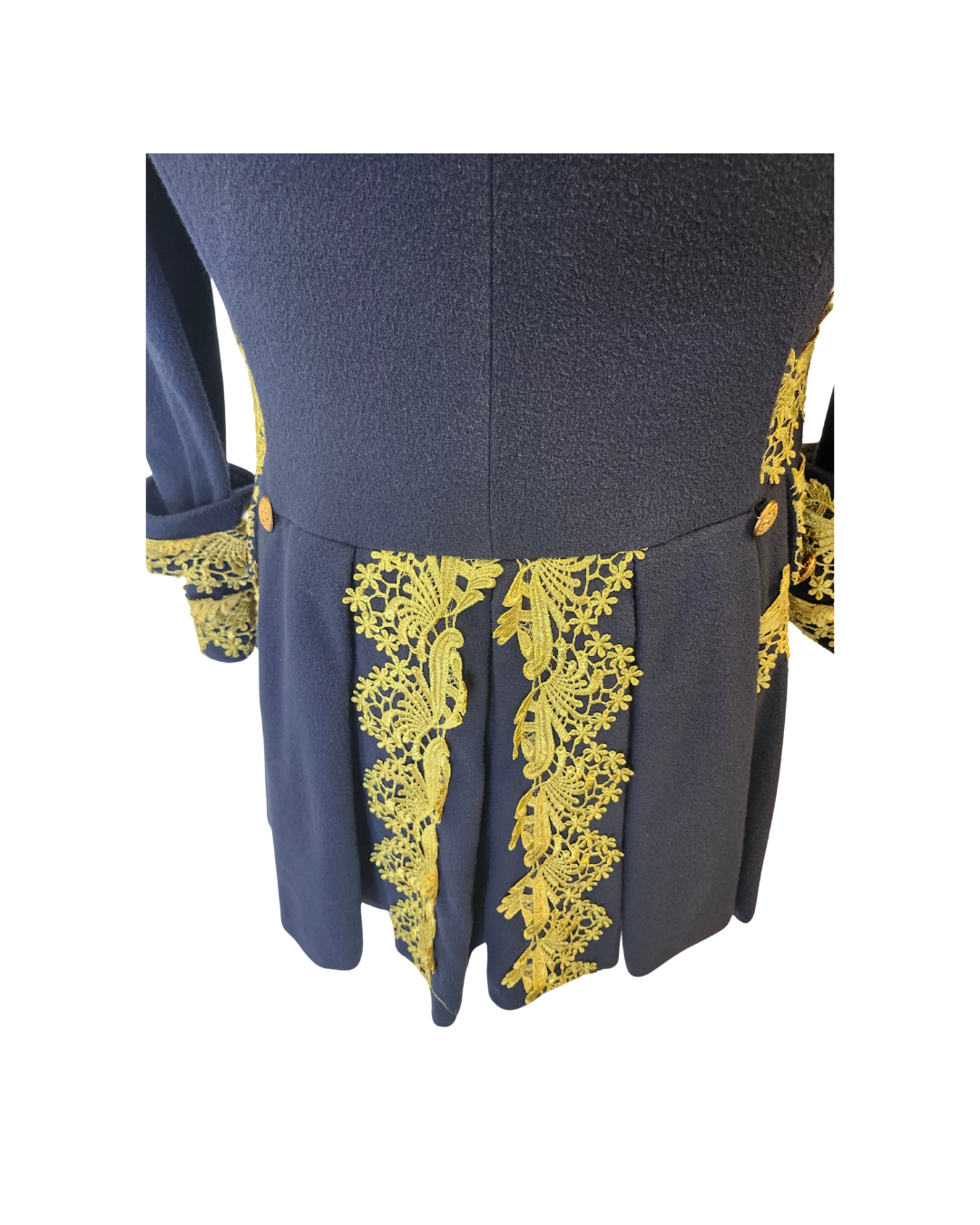 Navy Frock Coat and Vest