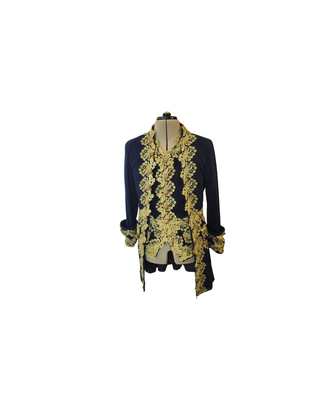 Navy Frock Coat and Vest