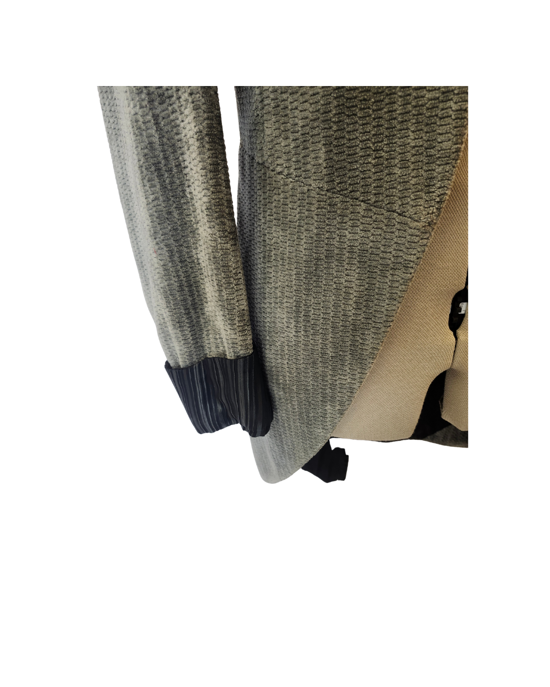 Grey Velvet Tailcoat-DISTRESSED