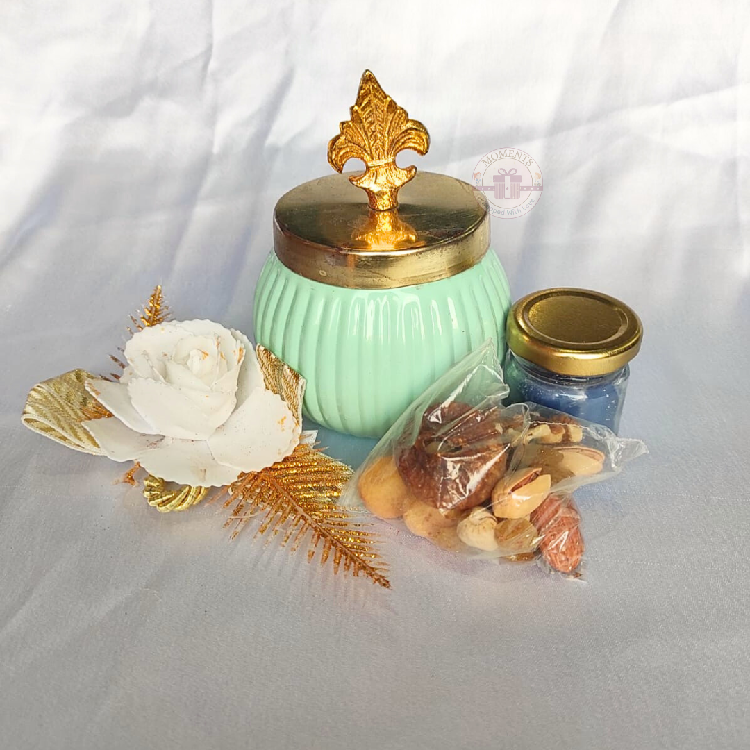 Ornate Glam Jar