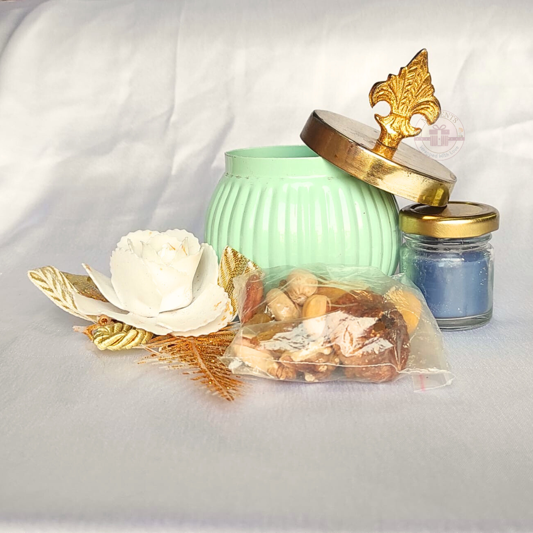 Ornate Glam Jar