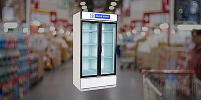 Suitable for Super Market: Blue Star Super Cooler SC1000F-947 liters