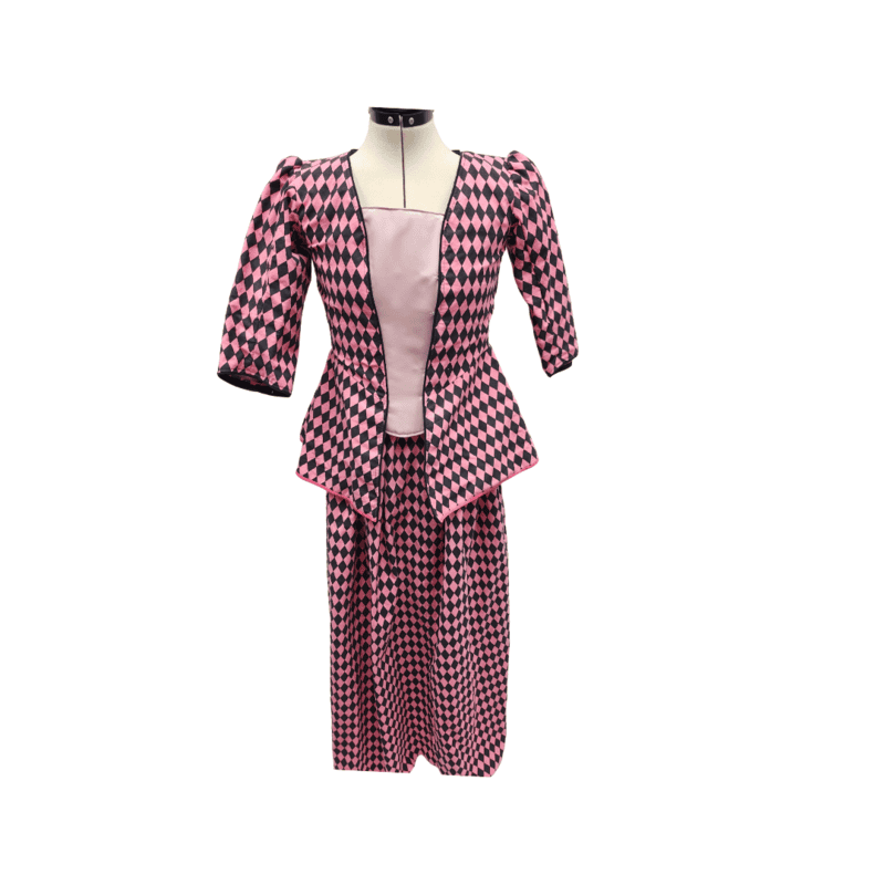 18th Century Harlequin Dress Set 18th Century Harlequin Dress Set