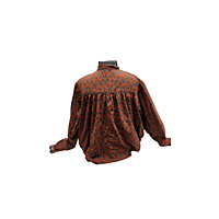 Dark Orange Paisley Print Shirt Dark Orange Paisley Print Shirt