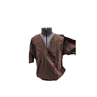Brown Cotton Shirt Brown Cotton Shirt