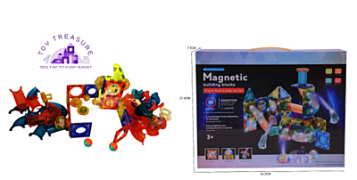 Magnetic Transparent blocks
