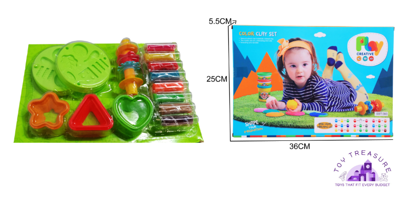 Color clay set