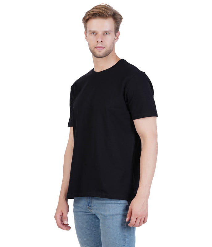 Men Oversized Fit T Shirt - Black