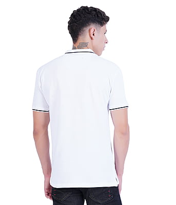 Wemyc Men's Cotton Rich Solid Polo T-Shirt Regular Fit Combo