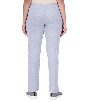Wemyc Women's Cotton Solid Rib Track Pant Joggers | Stretchable Sports Wear Track Pant for Women