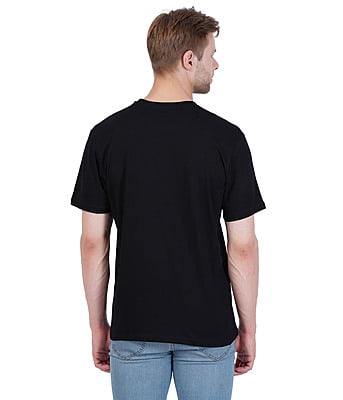 Men Oversized Fit T Shirt - Black