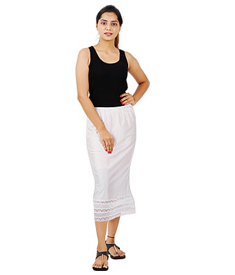 White Half Slip Long Underskirt Undergarments Slip l Soft Satin Skirt Dress Extender for Women White Half Slip Long Underskirt Undergarments Slip l Soft Satin Skirt Dress Extender for Women