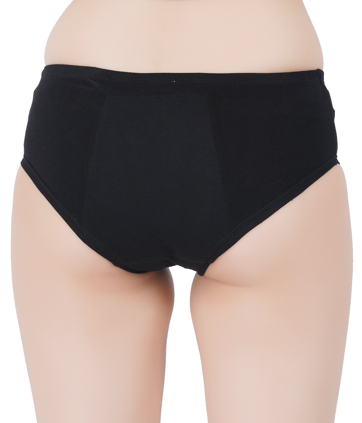 HIPSTER PERIOD PANTY - BLACK