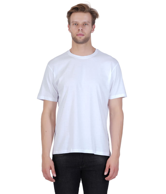 Men Oversized Fit T Shirt - White