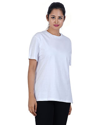 Oversized Fit T Shirt - White Oversized Fit T Shirt - White