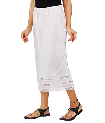 White Half Slip Long Underskirt Undergarments Slip l Soft Satin Skirt Dress Extender for Women White Half Slip Long Underskirt Undergarments Slip l Soft Satin Skirt Dress Extender for Women
