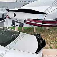 PSM Style Gloss Black High-Kick Trunk Spoiler – For 2024–2025 BMW G60 530i