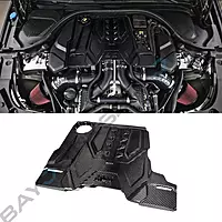 Carbon Fiber Engine Valve Cover – S62 Style for BMW F90 M5 & F91/F92/F93 M8 (2018–2023)