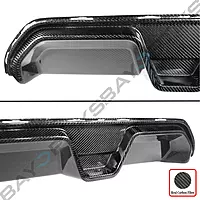 CS Style Carbon Fiber Center Rear Diffuser for BMW F90 M5 (2018–2023)