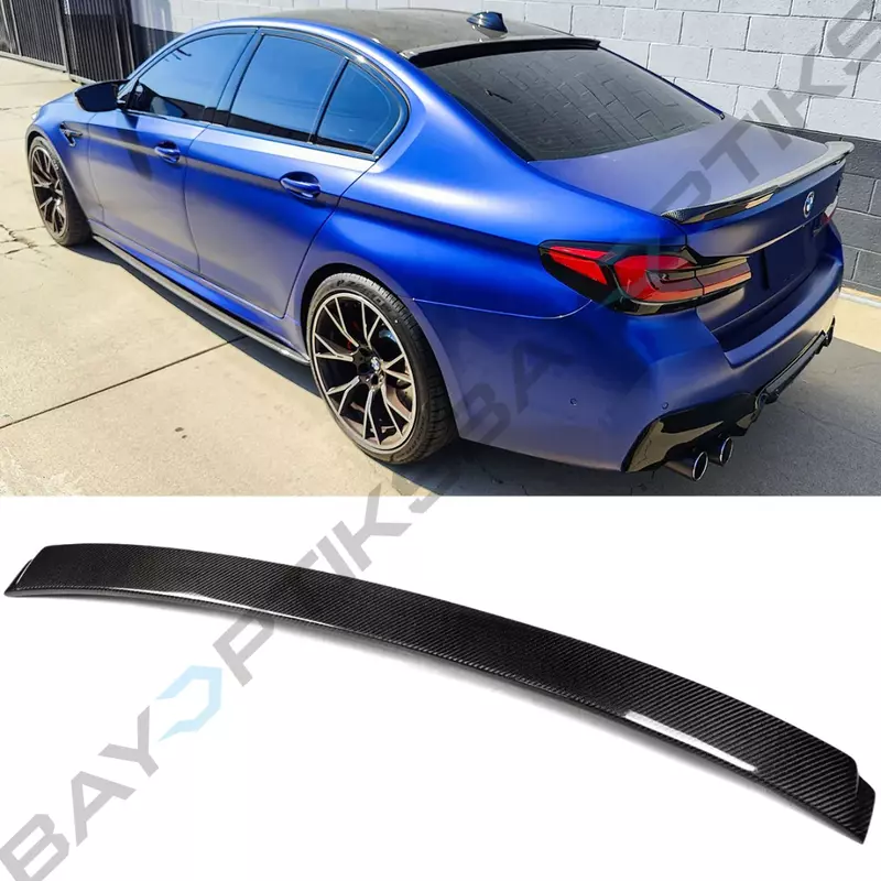 AC Style Carbon Fiber Roof Spoiler for BMW G30 5 Series & F90 M5 (2017–2023)