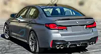 M5 CS Style High-Kick Carbon Fiber Trunk Spoiler for BMW G30 5 Series & F90 M5 (2017–2023)