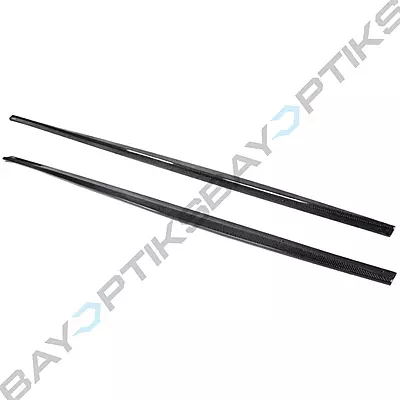 M Performance Style Carbon Fiber Side Skirt Extensions for BMW F90 M5 & G30/G31 M Sport M Performance Style Carbon Fiber Side Skirt Extensions for BMW F90 M5 & G30/G31 M Sport