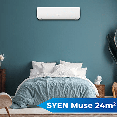 Syen Muse klíma 24 m²-es helyiségbe 3,5 kW