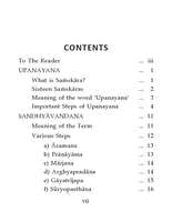 Upanayana - Sandhyavandana and Gayatrimantrajapa Upanayana - Sandhyavandana and Gayatrimantrajapa