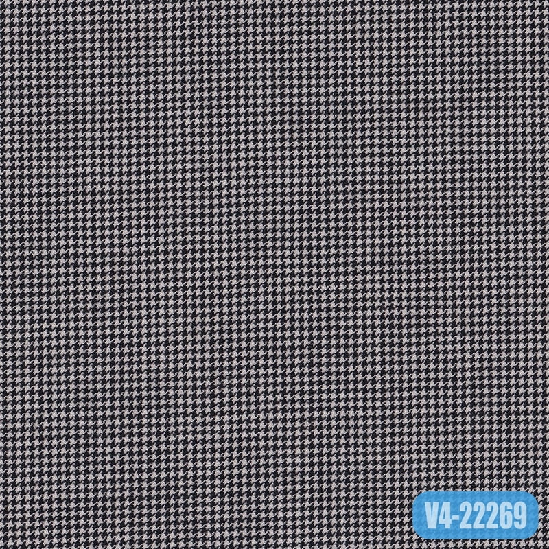 TM-124 WHITE WITH BLACK HOUNDSTOOTH TM-124 WHITE WITH BLACK HOUNDSTOOTH