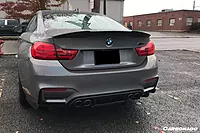 BMW M3 F80 & M4 F82 VA Style Carbon Fiber Rear Lip | 2014–2020
