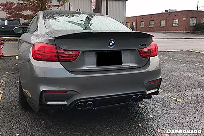 BMW M3 F80 & M4 F82 VA Style Carbon Fiber Rear Lip | 2014–2020 BMW M3 F80 & M4 F82 VA Style Carbon Fiber Rear Lip | 2014–2020